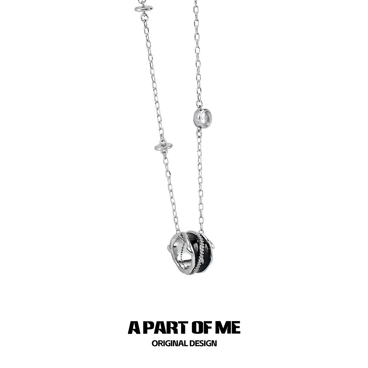 Diamond Ring Pendant Necklace