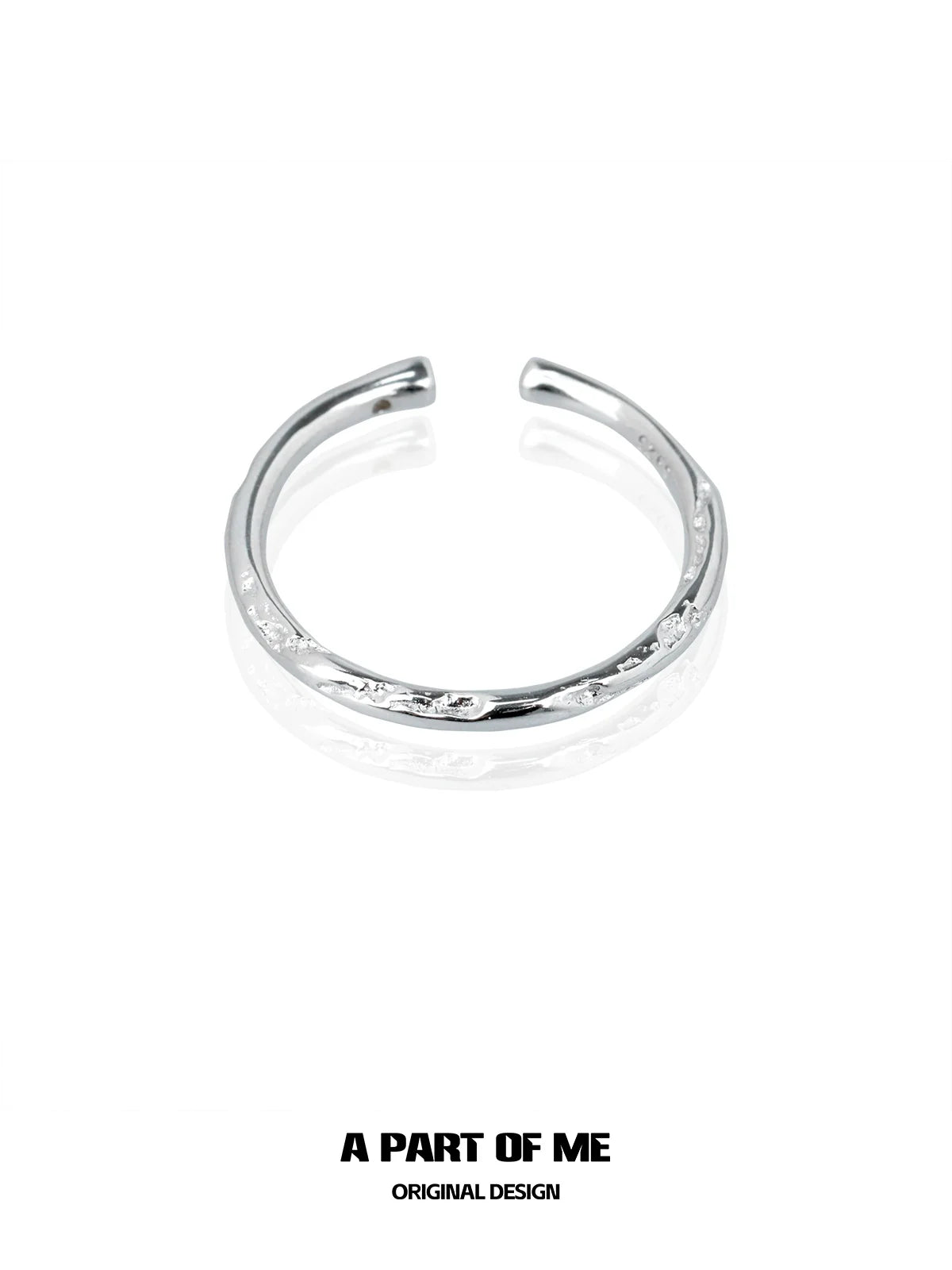 Stylish minimalist stack rings in silver with a sleek design for everyday wear