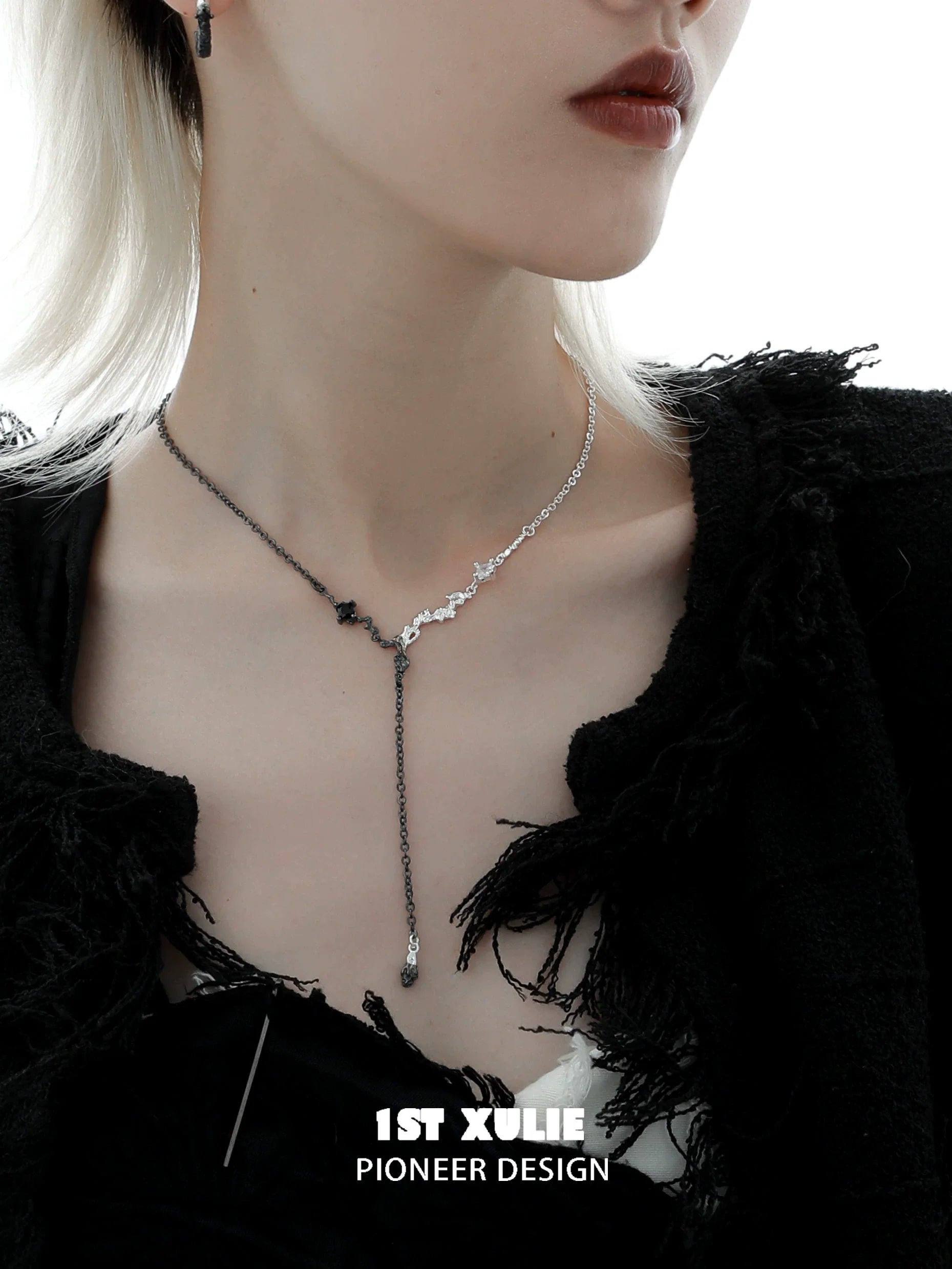 Eternal Flame couple necklace featuring a unique design, perfect for romantic gifts and everyday wear
