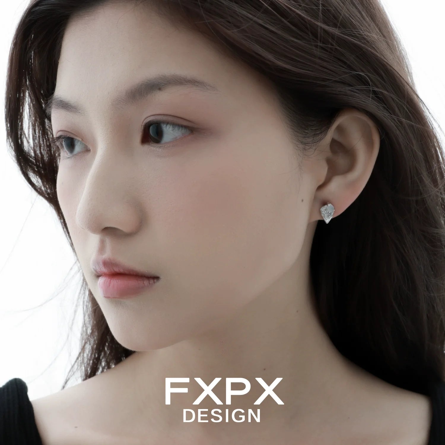 FXPX Y2K meteor earrings designed with a unique shape for a trendy accessory look