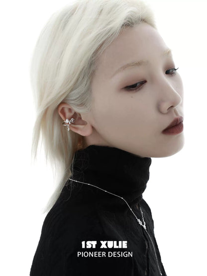 Elegant 1ST XULIE halo ear cuffs designed for a modern and stylish look
