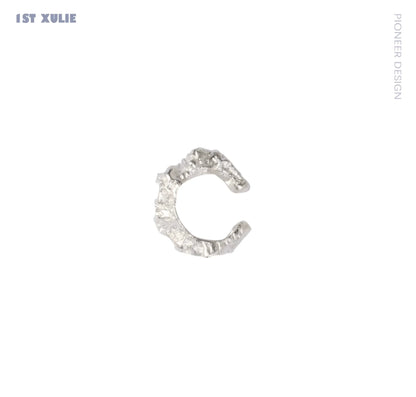 Frosted ear cuff by 1STXULIE featuring a textured finish for a unique look